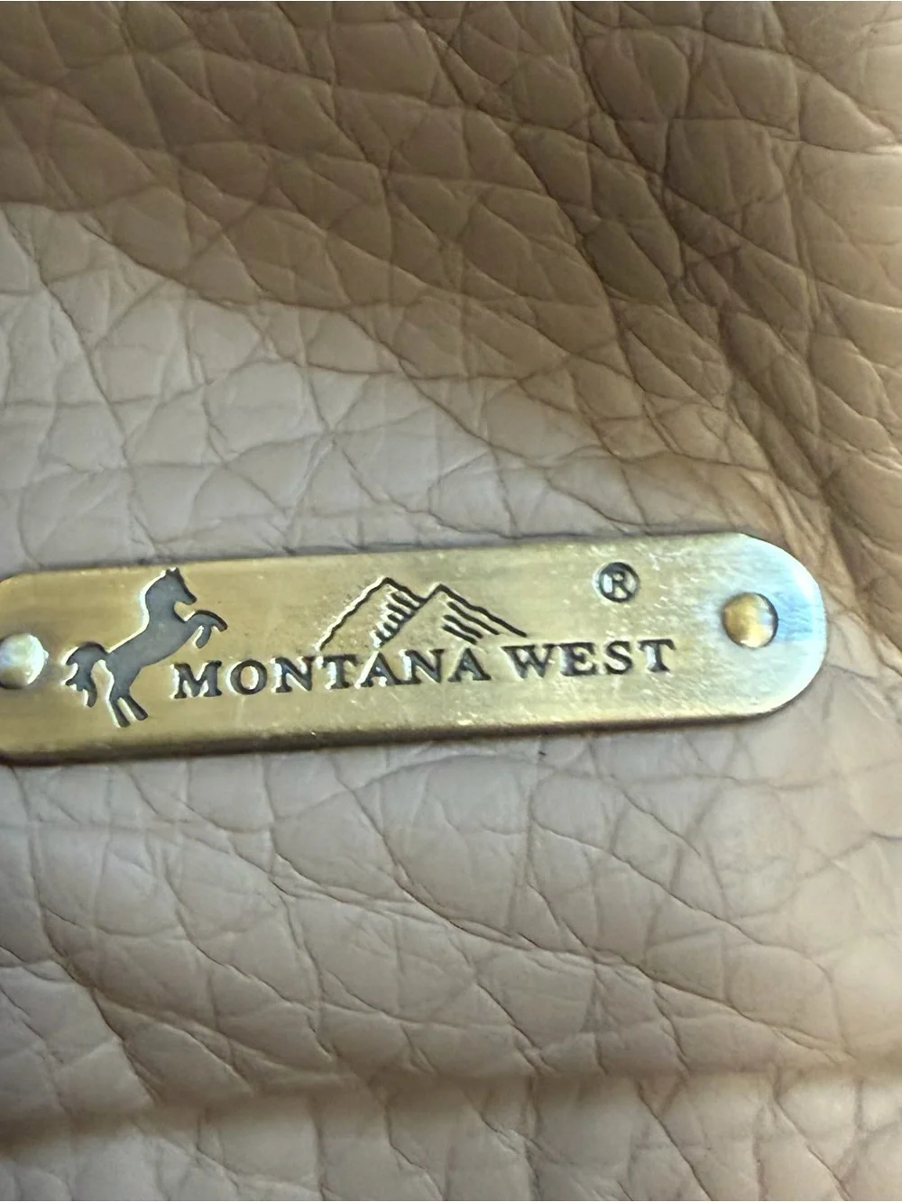 Montana West Taupe Gray Braided Satchel Crossbody Shoulder Bag Multi Pocket